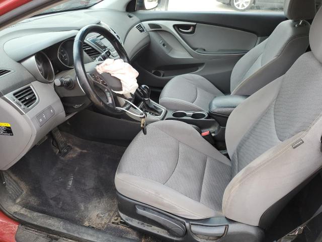  HYUNDAI ELANTRA 2014 Red