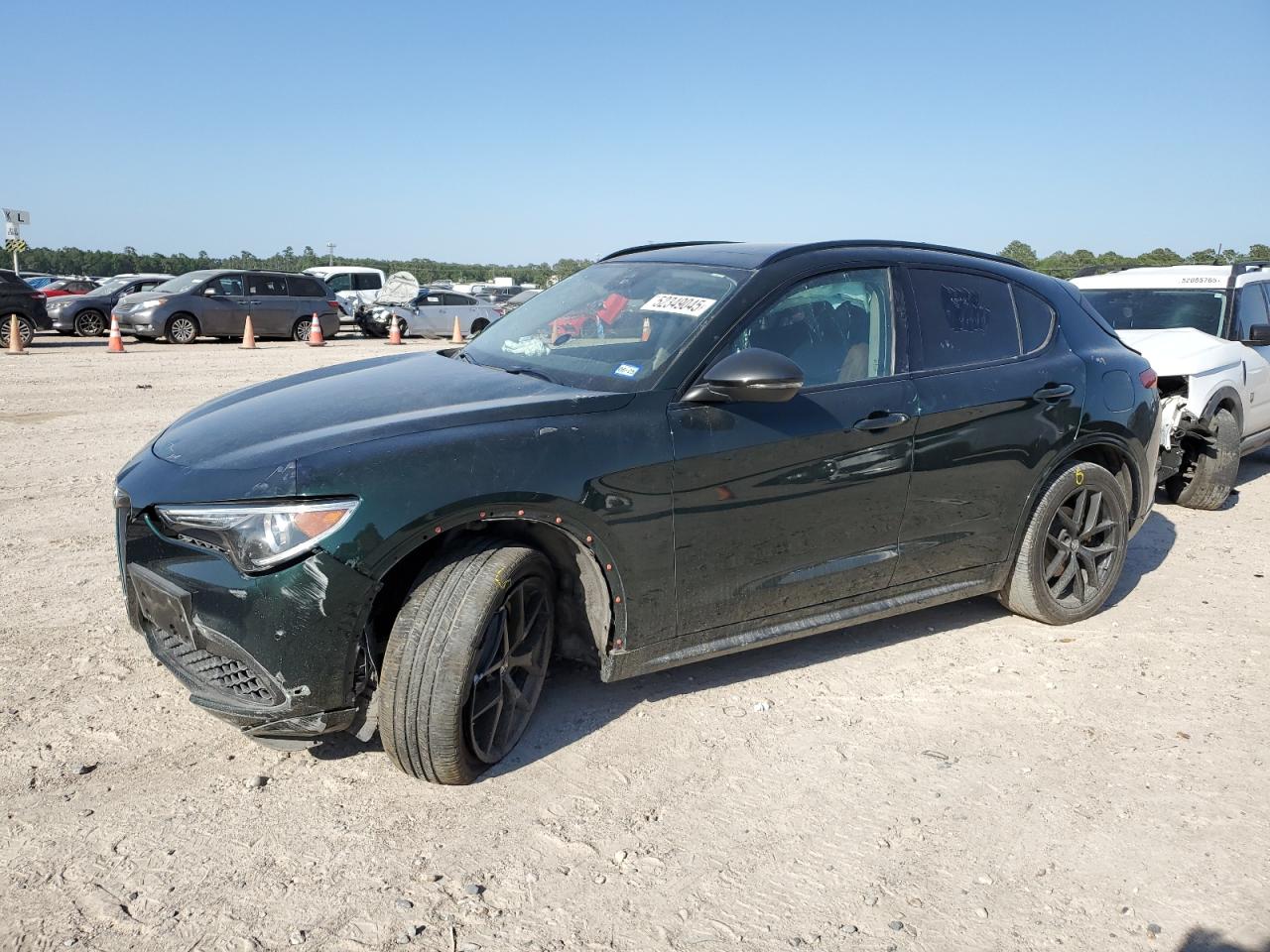 2020 Alfa Romeo Stelvio Ti na sprzedaż w Houston, TX - Undercarriage
