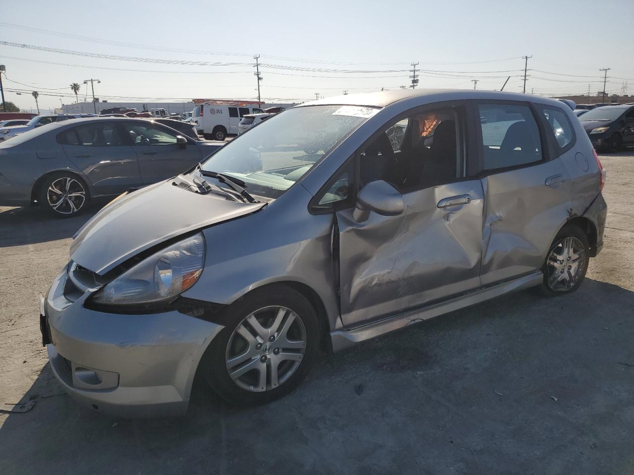 2007 Honda Fit S na sprzedaż w Sun Valley, CA - All Over