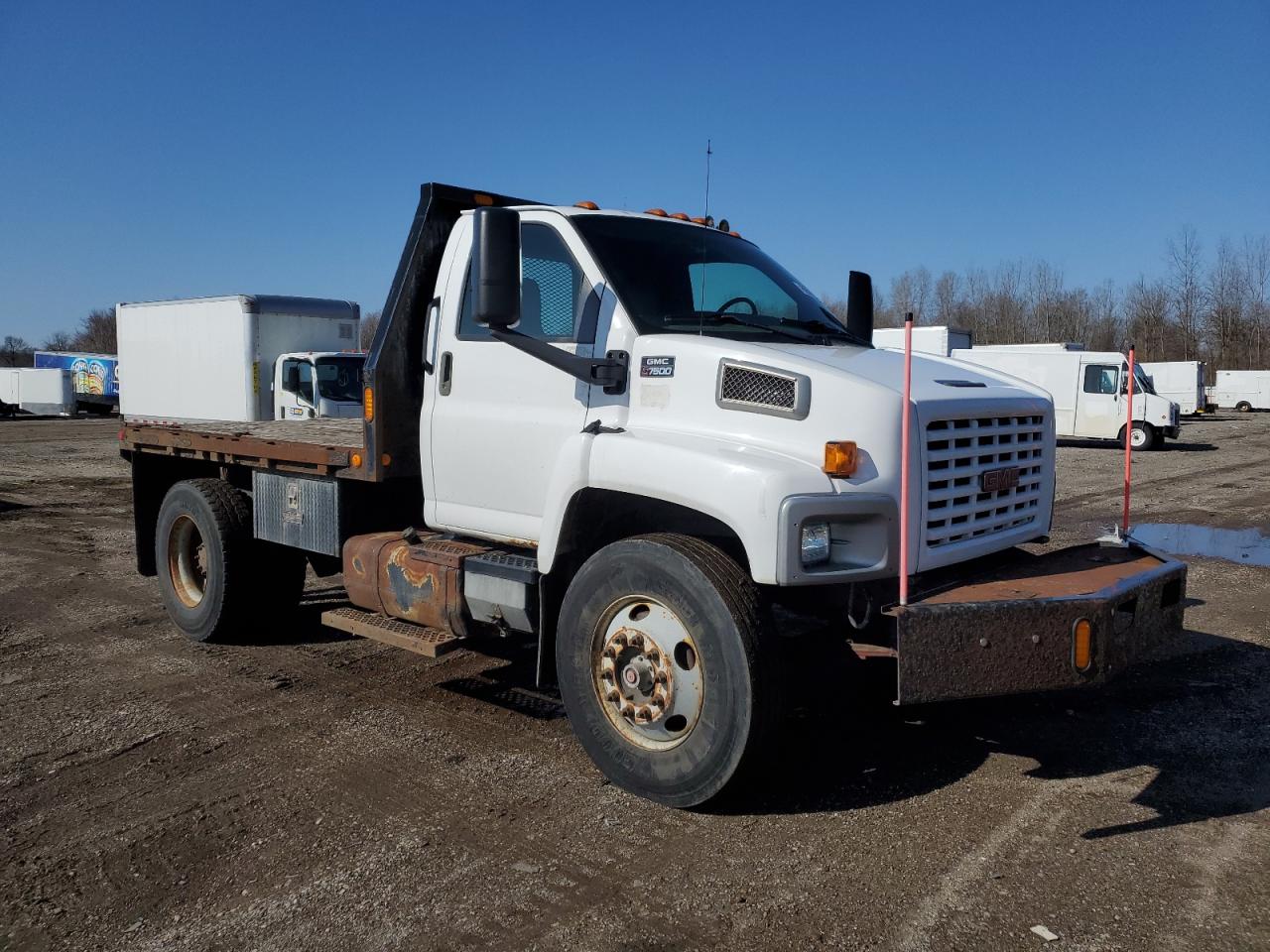 2006 Gmc C7 Flatbed Truck en Venta en Portland, MI - Rear End