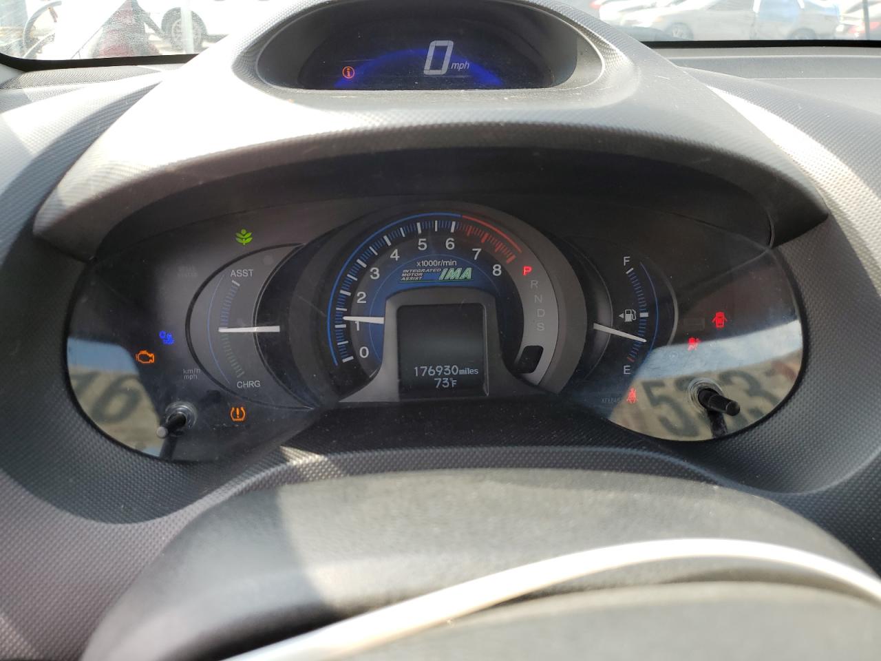2013 Honda Insight Ex VIN: JHMZE2H73DS001836 Lot: 53316145