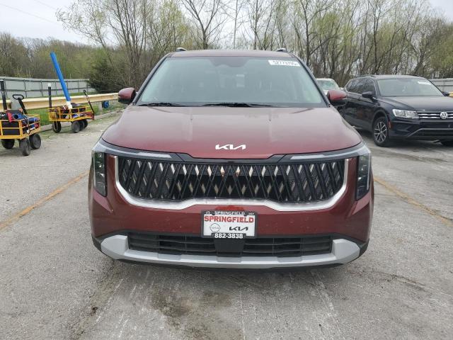  KIA CARNIVAL E 2025 Красный