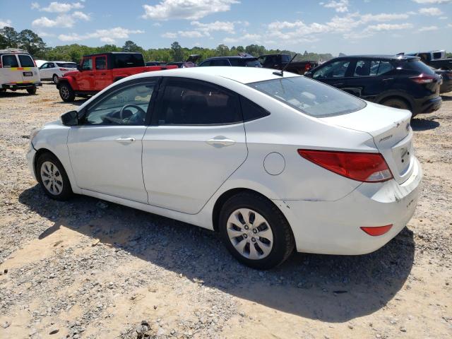  HYUNDAI ACCENT 2015 Білий