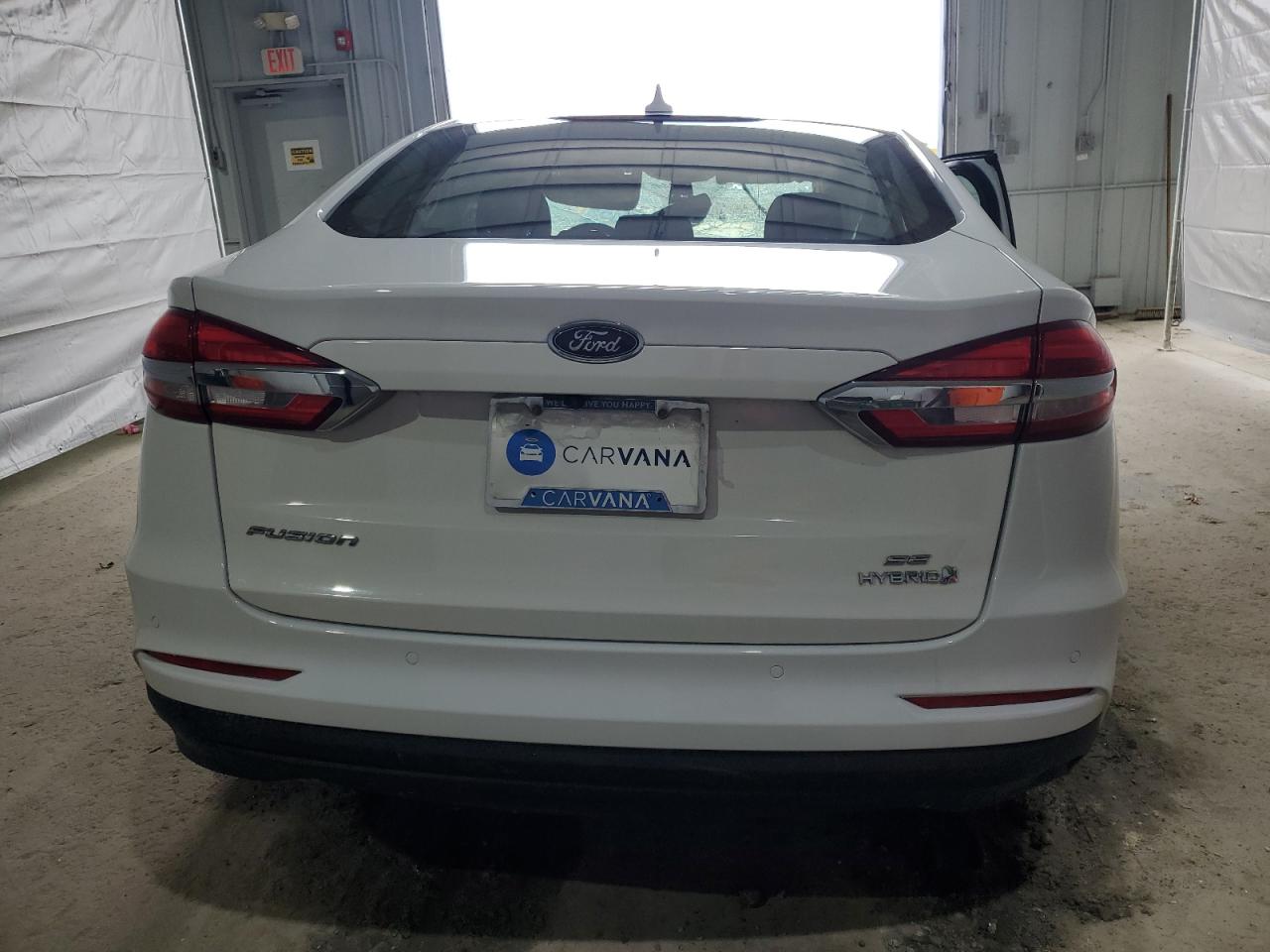 2019 Ford Fusion Se VIN: 3FA6P0LU1KR168923 Lot: 53431955