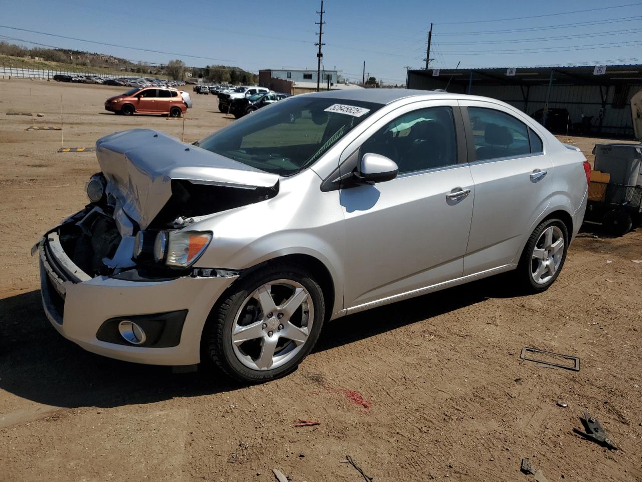 2015 Chevrolet Sonic Ltz de vânzare în Colorado Springs, CO - Front End
