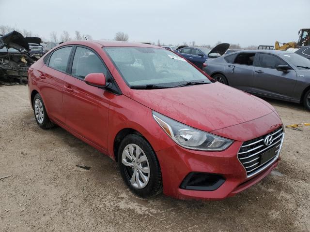  HYUNDAI ACCENT 2019 Красный