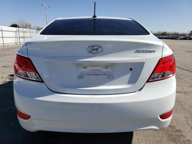  HYUNDAI ACCENT 2015 Білий