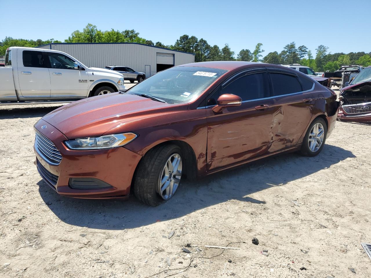 2016 Ford Fusion Se VIN: 3FA6P0H7XGR296197 Lot: 54679715