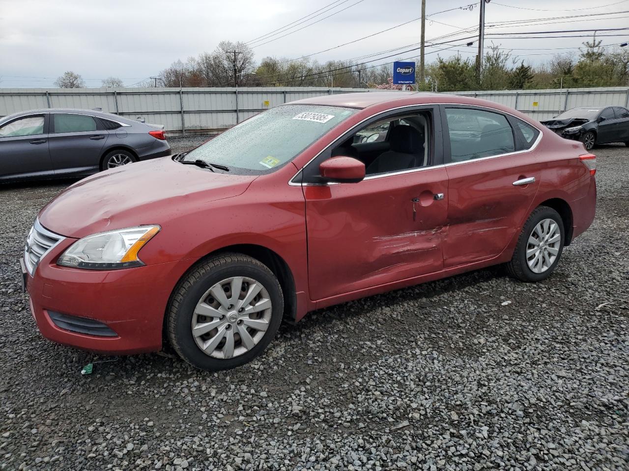 2015 Nissan Sentra S for Sale in Hillsborough, NJ - Side