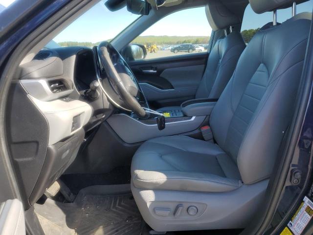  TOYOTA HIGHLANDER 2020 Blue