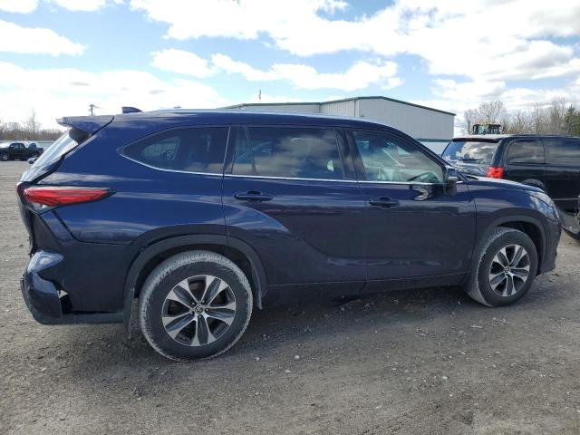  TOYOTA HIGHLANDER 2021 Granatowy