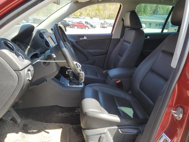  VOLKSWAGEN TIGUAN 2014 Czerwony