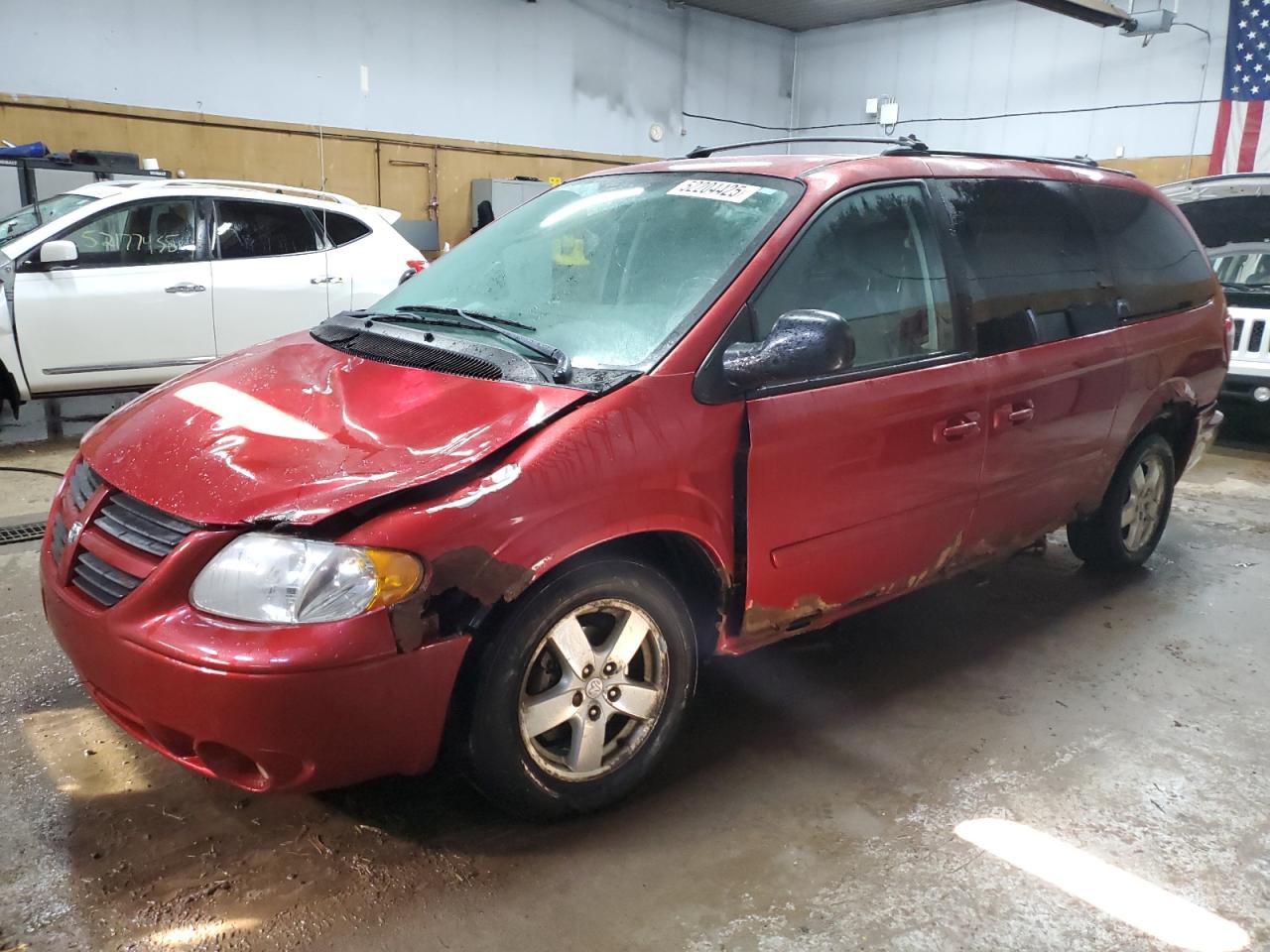 2005 Dodge Grand Caravan Sxt de vânzare în Kincheloe, MI - Front End