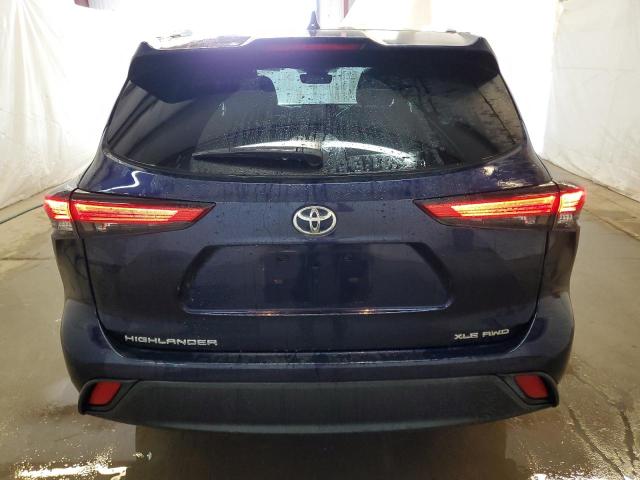  TOYOTA HIGHLANDER 2022 Синій