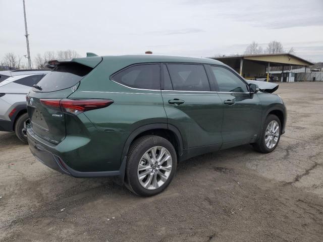  TOYOTA HIGHLANDER 2024 Zielony