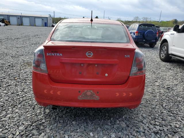  NISSAN SENTRA 2012 Червоний
