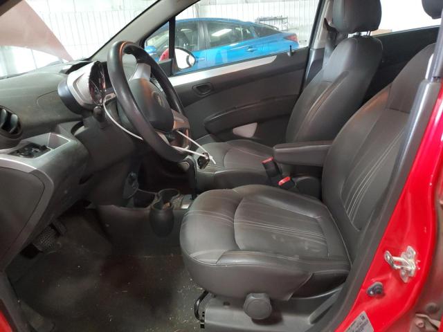  CHEVROLET SPARK 2014 Czerwony