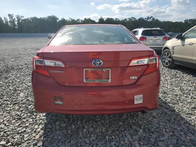  TOYOTA CAMRY 2014 Red