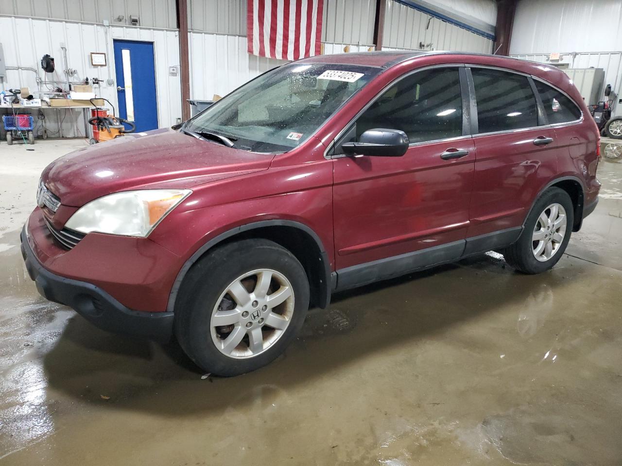 2008 Honda Cr-V Ex brown null gas 5J6RE485X8L044639 photo #1