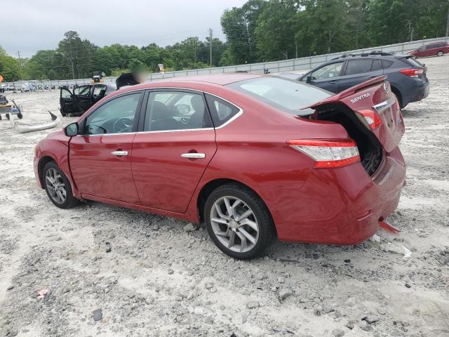  NISSAN SENTRA 2014 Red