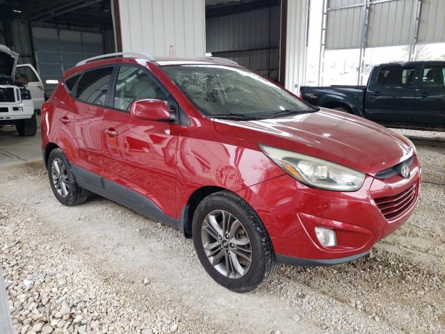 Parquets HYUNDAI TUCSON 2014 Czerwony