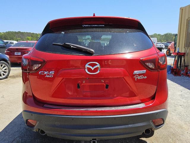  MAZDA CX-5 2016 Czerwony