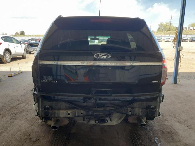  FORD EXPLORER 2012 Черный