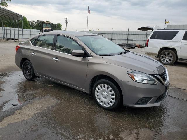 NISSAN SENTRA 2016 tan