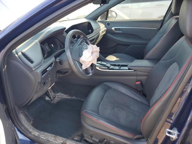  HYUNDAI SONATA 2022 Blue