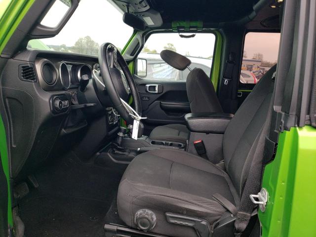  JEEP WRANGLER 2019 Zielony