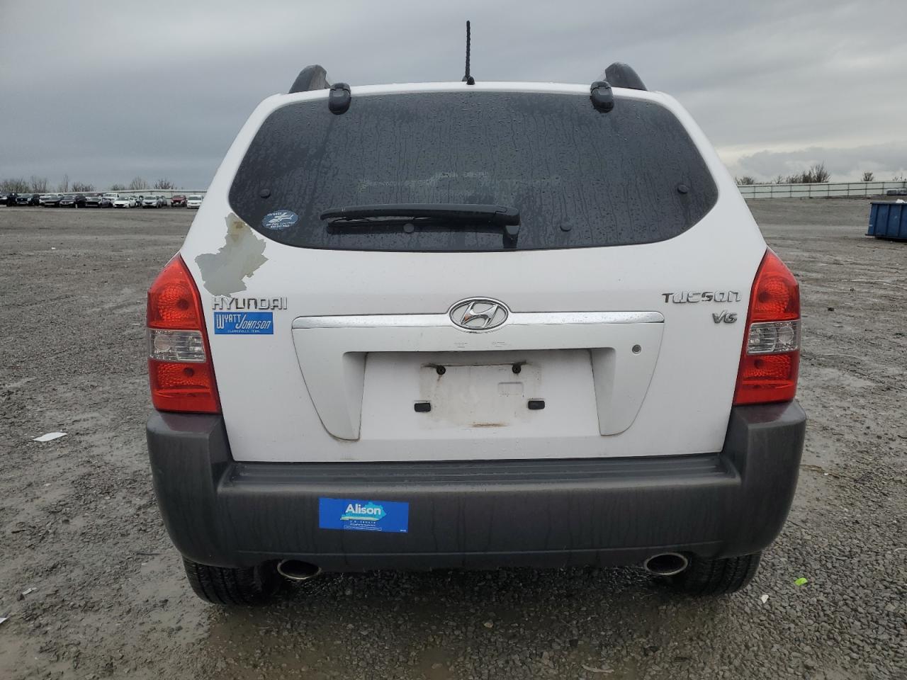 2007 Hyundai Tucson Se VIN: KM8JN12D37U524317 Lot: 51601275