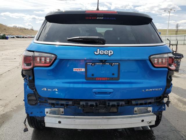  JEEP COMPASS 2018 Синий
