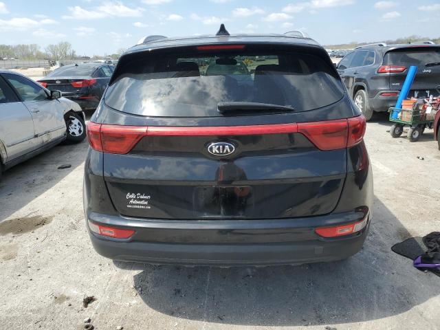  KIA SPORTAGE 2018 Чорний