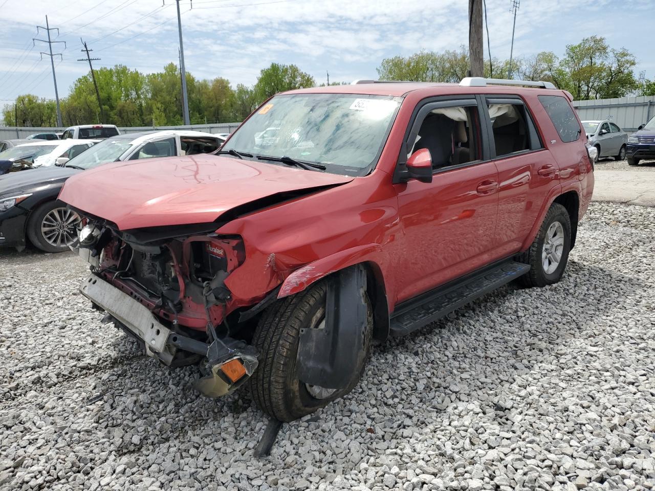 2014 Toyota 4Runner Sr5 VIN: JTEBU5JR9E5160035 Lot: 55220625