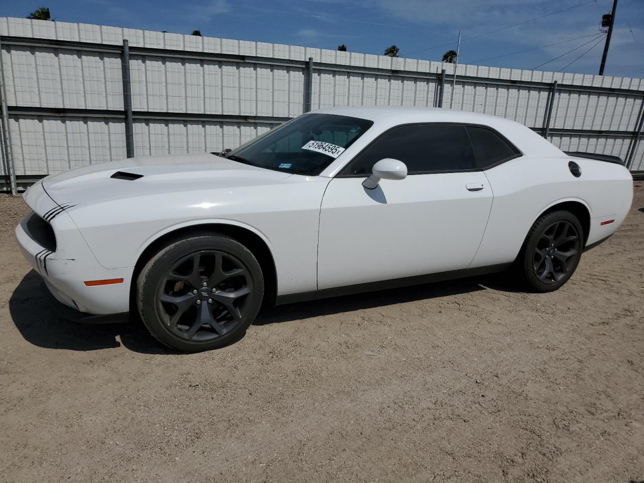 2020 Dodge Challenger Sxt за продажба в Mercedes, TX - Water/Flood