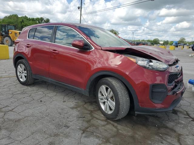  KIA SPORTAGE 2019 Червоний