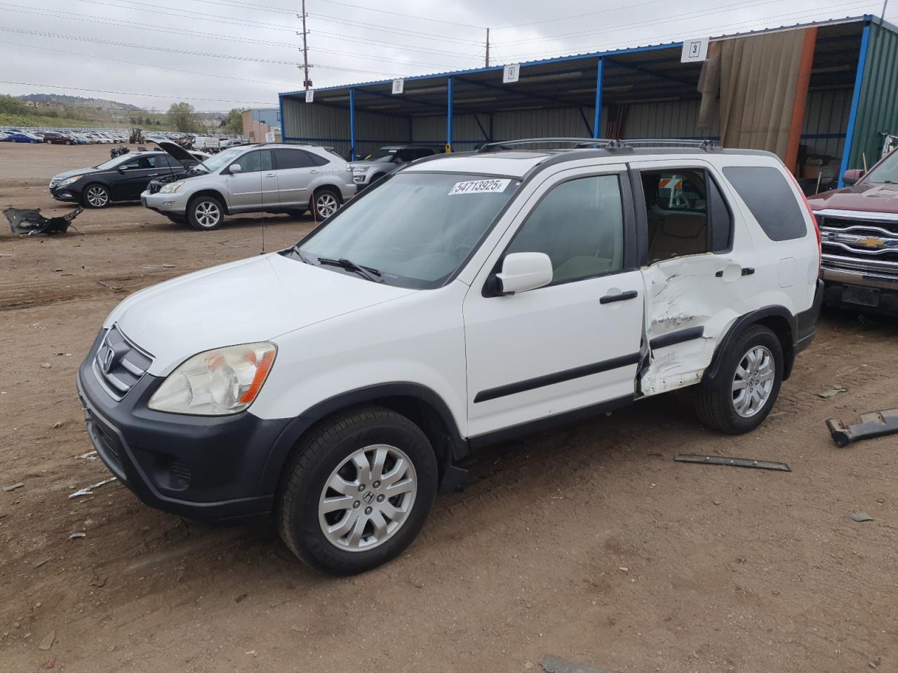 2005 Honda Cr-V Ex للبيع في Colorado Springs، CO - Side