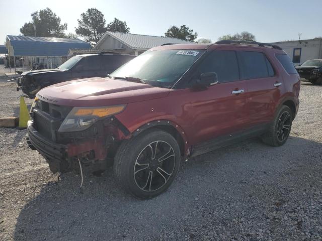 Паркетники FORD EXPLORER 2014 Бордовый