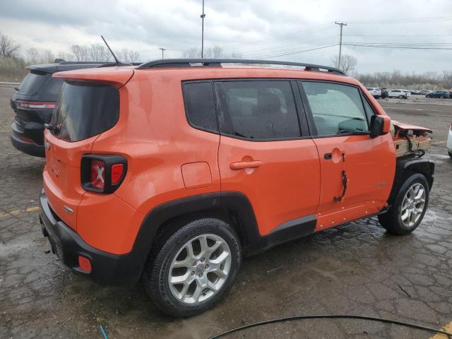  JEEP RENEGADE 2016 Pomarańczowy