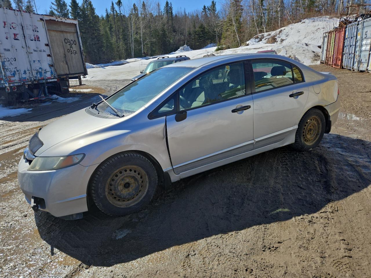 2010 Honda Civic Dx-G for Sale in Montreal-est, QC - Side