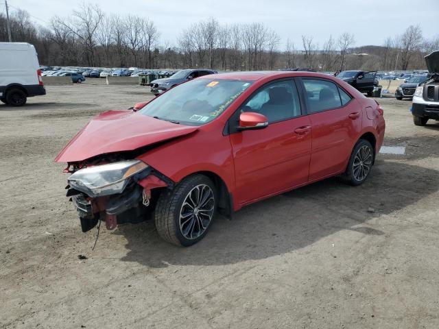  TOYOTA COROLLA 2015 Czerwony