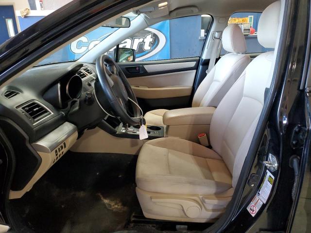  SUBARU LEGACY 2017 Черный