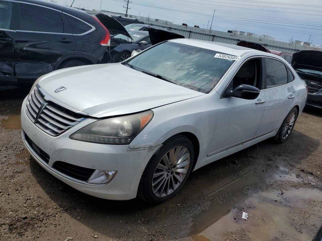 2014 Hyundai Equus Signature zu verkaufen in Elgin, IL - Front End