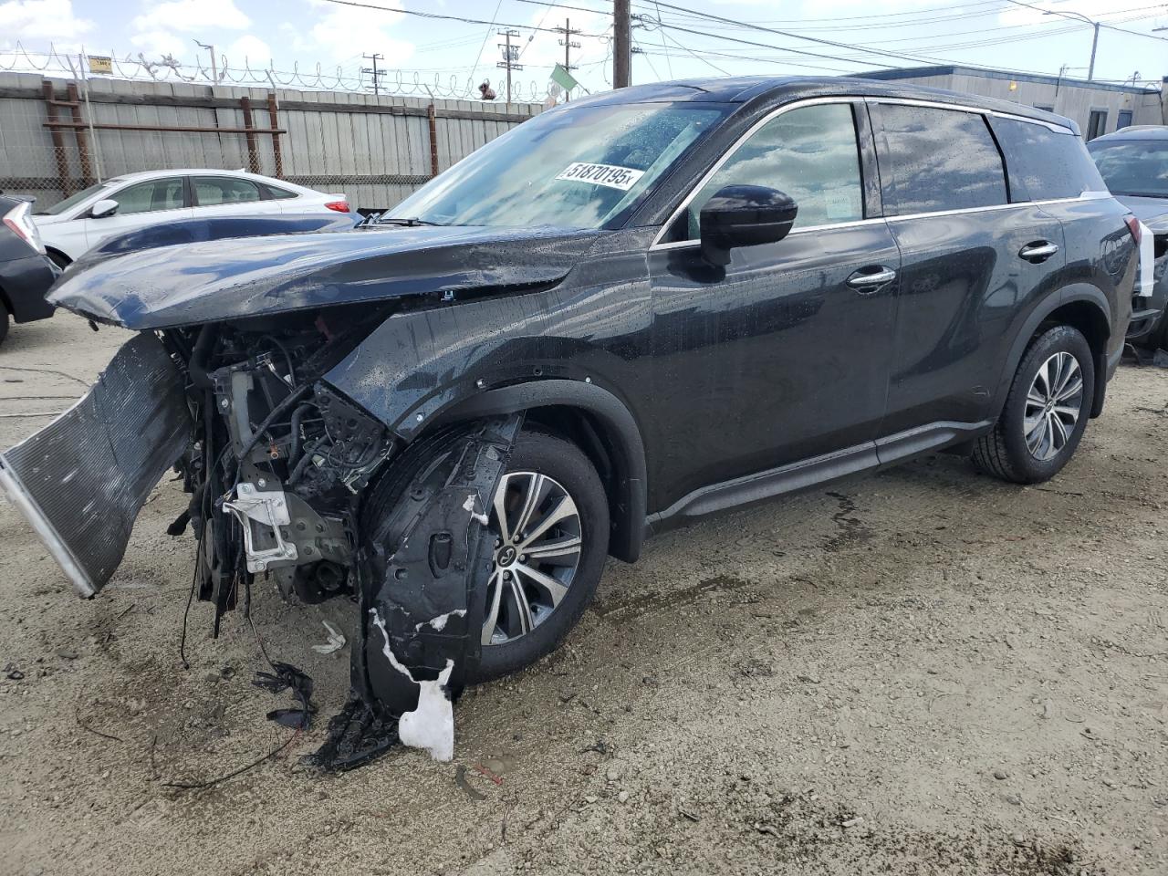 2025 Infiniti Qx60 Pure na sprzedaż w Los Angeles, CA - Front End