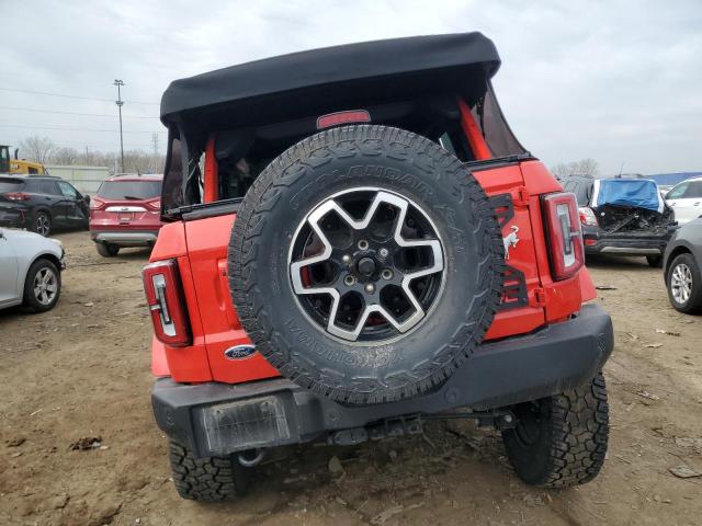  FORD BRONCO 2023 Красный