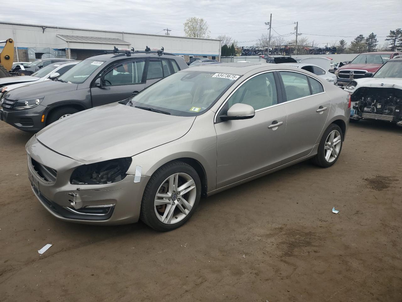 2015 Volvo S60 Premier en Venta en New Britain, CT - Front End