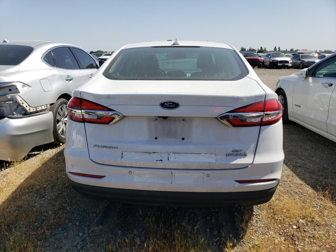 2019 Ford Fusion Se VIN: 3FA6P0LU7KR124862 Lot: 54037375