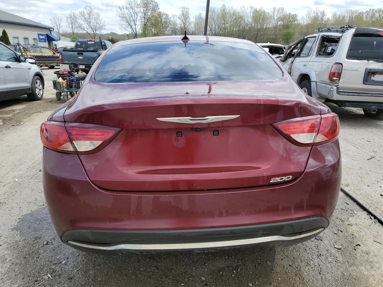 2015 Chrysler 200 Limited VIN: 1C3CCCAB4FN614409 Lot: 53344385