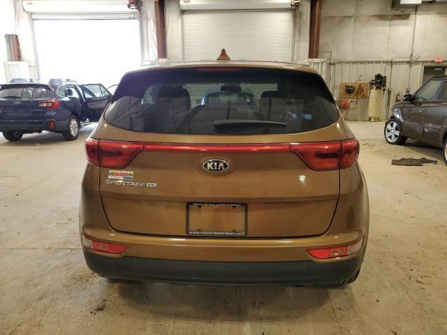  KIA SPORTAGE 2017 Колір засмаги