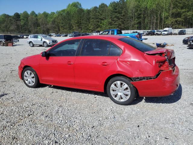  VOLKSWAGEN JETTA 2012 Czerwony